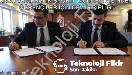 KSBÜ ve Gençlik Spor İl Müdürlüğü’nden Öğrenciler İçin Dev İş Birliği