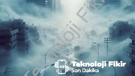 Denizli’de Şiddetli Yağışın Ardından Yoğun Sis Kabusu: Görüş Mesafesi Düştü