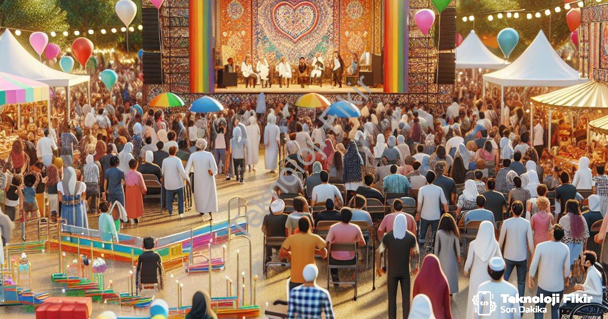 "Merkezefendi'de 5. Engelsiz Fest: Sevgi ve Farkındalık Buluşması" başlıklı haber için fotorealistik