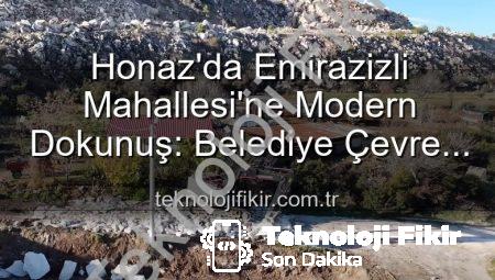 Honaz’da Emirazizli Mahallesi’ne Modern Dokunuş: Belediye Çevre Düzenleme Çalışmalarını Hızlandırdı
