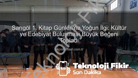 Sarıgöl’de Kitap Rüzgarı Esti: 1. Kitap Günleri’ne Yoğun İlgi ve Kültürel Etkileşim