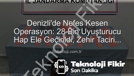 Jandarma’dan Nefes Kesen Operasyon: 28 Bin Uyuşturucu Hap Ele Geçirildi, Zehir Taciri Tutuklandı