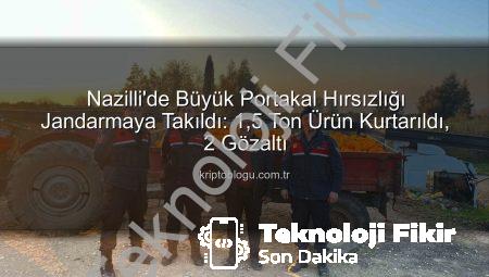 Nazilli’de Devasa Portakal Hırsızlığı Engellendi: 1,5 Ton Ürün Sahibine Teslim Edildi