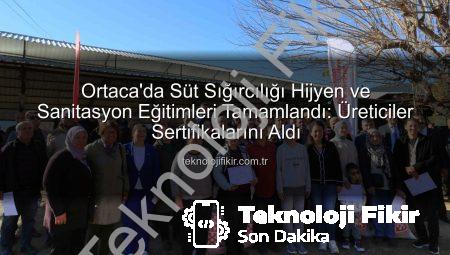 Ortaca’da Süt Sığırcılığı Hijyen ve Sanitasyon Eğitimleri Tamamlandı: Üreticiler Sertifikalarını Aldı
